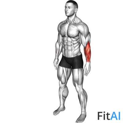 Side Wrist Pull Stretch