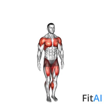 Butt Kick and Jumping Jack