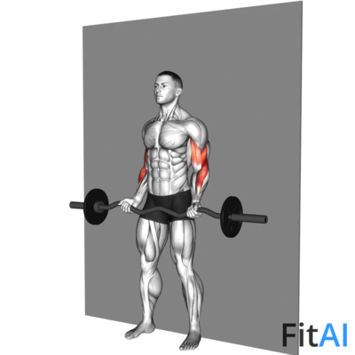 EZ-Barbell Srtict Curl