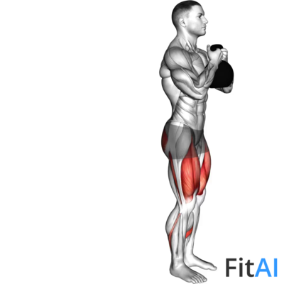 Kettlebell Rear Lunge