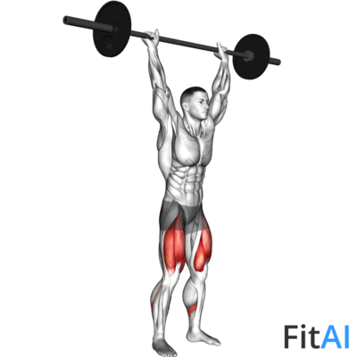 Barbell Overhead Squat