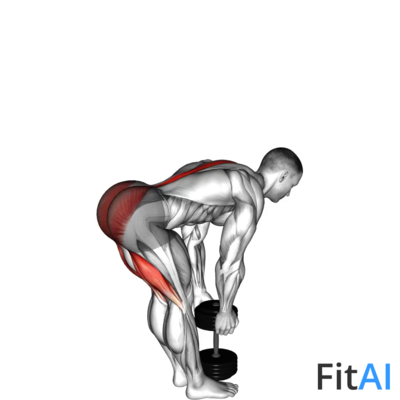 Dumbbell Stiff Leg Deadlift (V2)