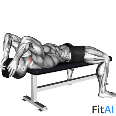 Weighted Lying Neck Flexion