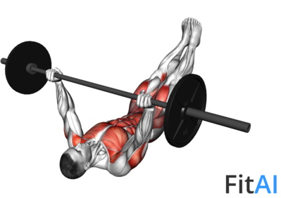 Barbell Leg Twist Press