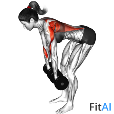 Dumbbell Pronated to Neutral-Grip Row