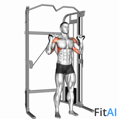 Cable Shoulder Press