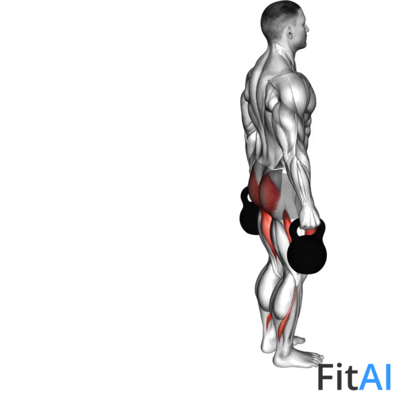 Kettlebell Backward Lunge