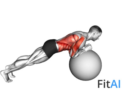 Stability ball Body Saw