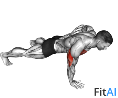 One Arm Push-up