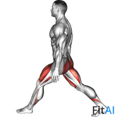 Bodyweight Low Split Squat