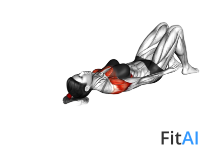 Around the World Lying on Floor