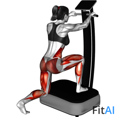 Vibrate Plate Lunge