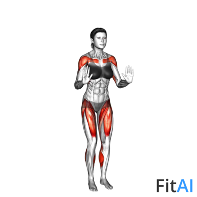 Stepjack Overhead Press