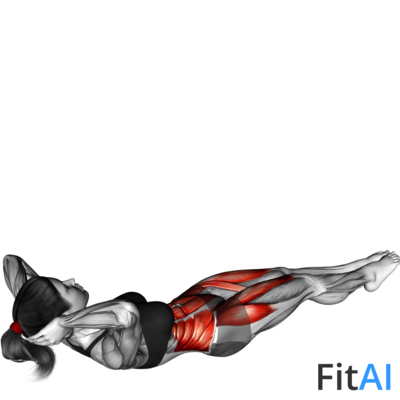 Lying Single to Double Leg Raise