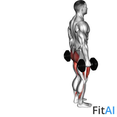 Dumbbell Rear Lunge