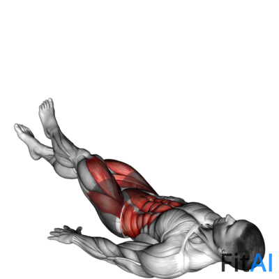 Criss Cross Leg Raises