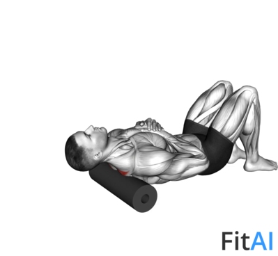 Roll Middle Back Lying on Floor