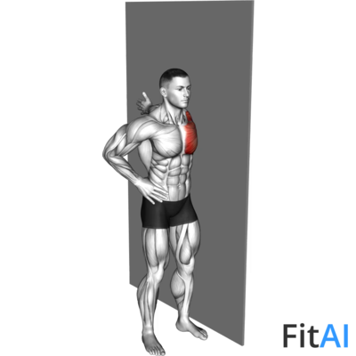 Standing One Arm Chest Stretch