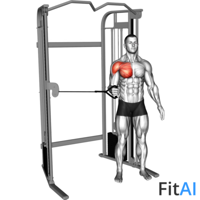 Cable Shoulder Internal Rotation