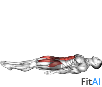Lying Alternate Straight Leg Circle