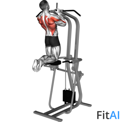 Assisted Parallel Close-Grip Pull-up