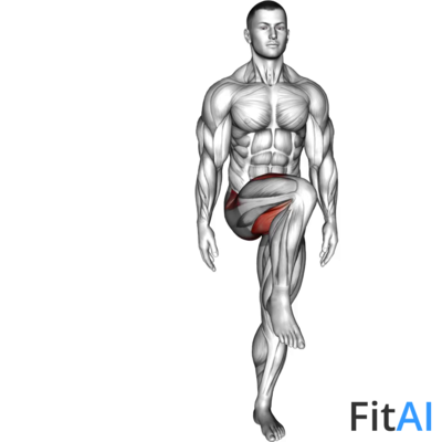 Standing Bent Knee Figure 8
