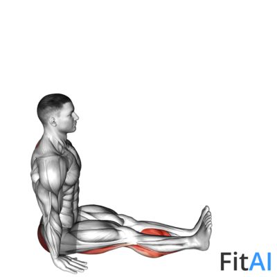 Seated Forward Bend Yoga Pose