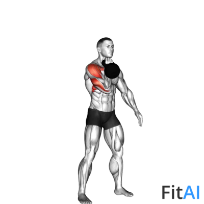 Kettlebell Arnold Press