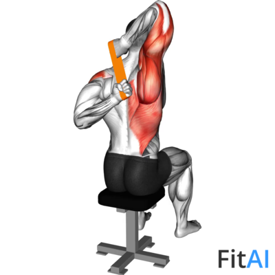 Resistance Band Shoulder Stretch Behind the Back