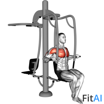 Lever Outdoor Seated Chest Press