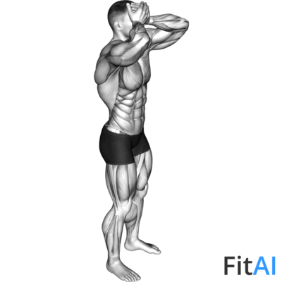 Front and Back Neck Stretch