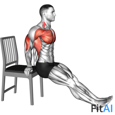 Dip on Floor with Chair