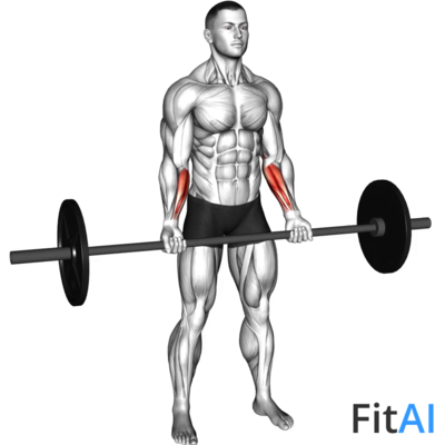 Barbell Standing Wrist Curl