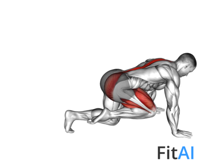 Kneeling Back Leg Lift