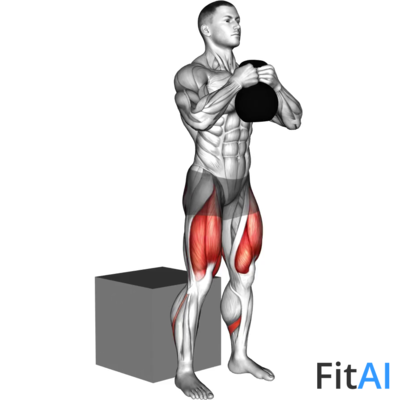 Kettlebell Box Squat