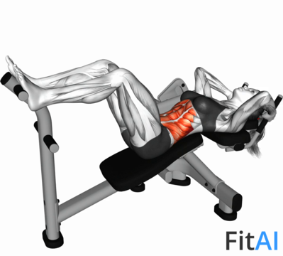 Lever Lying Crunch (V2)