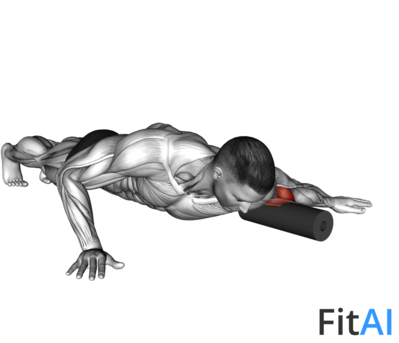 Roll Biceps Lying on Floor