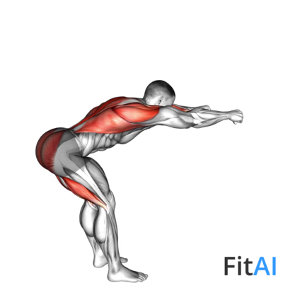 Bodyweight Good Morning Row