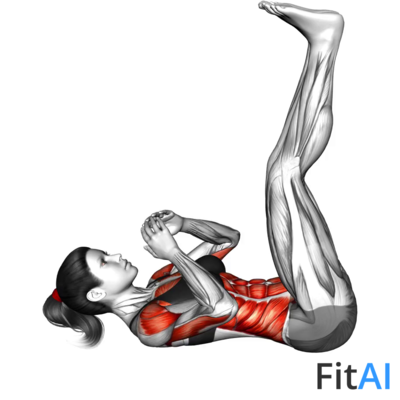 Lying Cross Ankle Tap