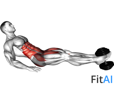 Weighted Seated Tuck Crunch on Floor