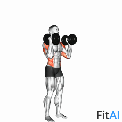 Dumbbell Alternate Side Press