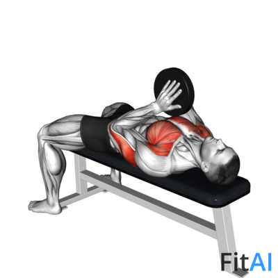Weighted Svend Bench Press