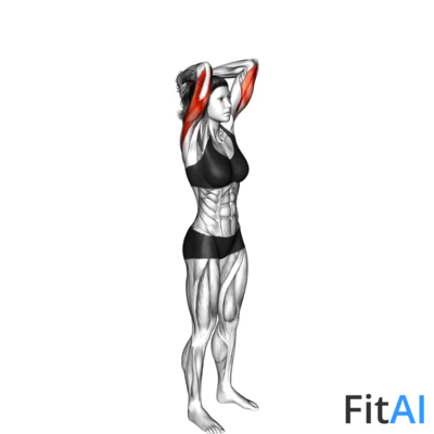 Bodyweight Overhead Triceps Extension