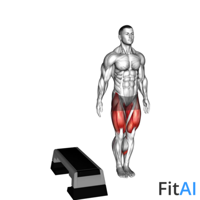 Lateral Step-up with Knee Drive