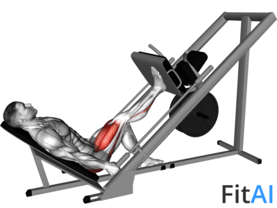 Sled One Leg Press
