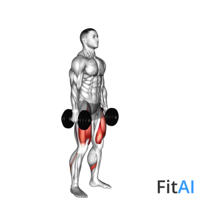 Dumbbell Jumping Squat