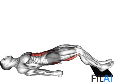 Sliding Floor Bridge Curl on Towel