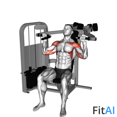 Lever Seated Shoulder Press
