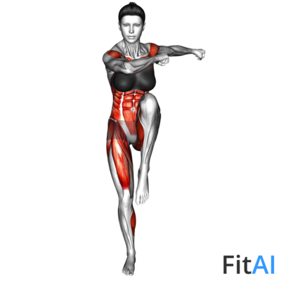 Swing Back Knee Drives