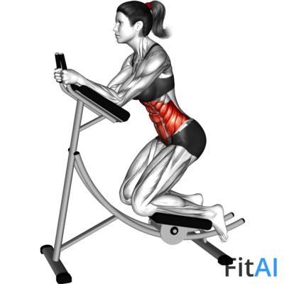 Lever Ab Coaster Crunch